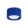 Flache Deckenleuchte GX53 Marineblau Ø10 cm Aluminium