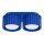 Deckenleuchte Aluminium GX53 21 cm 2-flammig Marineblau