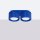 Deckenleuchte Aluminium GX53 21 cm 2-flammig Marineblau