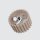 Flache Deckenleuchte GX53 Taupe rund Ø10 cm Aluminium