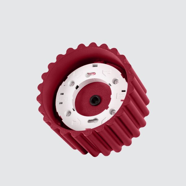 Deckenleuchte Aluminium GX53 Ø10 cm rund Burgund