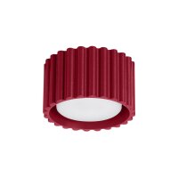 Deckenleuchte Aluminium GX53 Ø10 cm rund Burgund