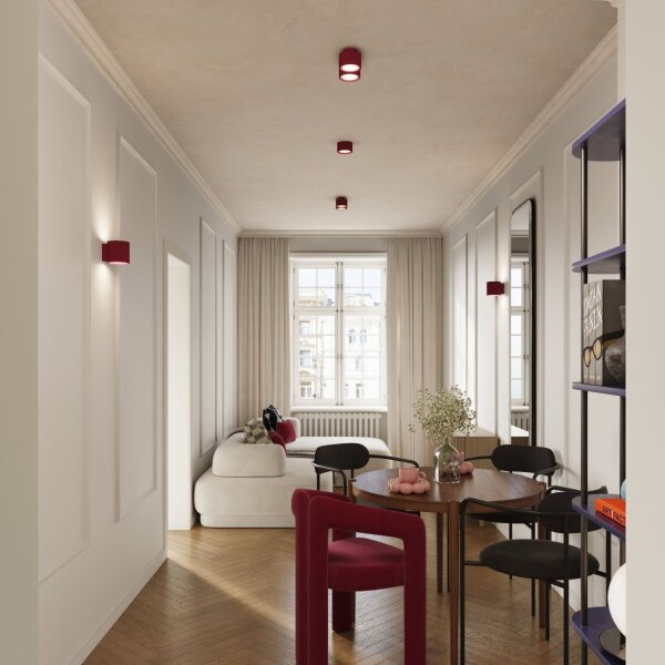 Deckenleuchte Burgund GX53 21 cm lang Modern 2-flammig