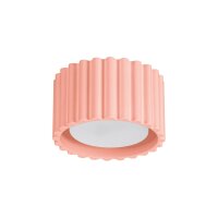 Deckenleuchte Aluminium GX53 H:6 cm Modern Pfirsich