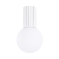 Deckenlampe Bad Weiß IP44 G9 rund Ø12 cm...