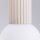 Deckenleuchte Glas Beige G9 IP44 Ø12 cm Aluminium