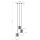 Runde Pendelleuchte Glas Aluminium Ocker G9 Ø25 cm
