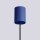 Pendelleuchte Marineblau Glas Alu G9 Ø12 cm blendarm
