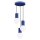 Blendarme Hängelampe Glas Metall G9 L:25 cm Marineblau