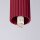 Deckenleuchte Glas G9 IP44 H:21 cm Aluminium Burgund