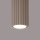 Deckenleuchte Aluminium Taupe GU10 Ø6,5 cm rund