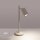 Tischlampe Aluminium Taupe GU10 43 cm Schreibtisch