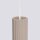 Pendelleuchte Aluminium Taupe GU10 45 cm 3-flammig