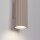 Wandleuchte Metall Taupe GU10 H:30 cm Up Down 2-flammig