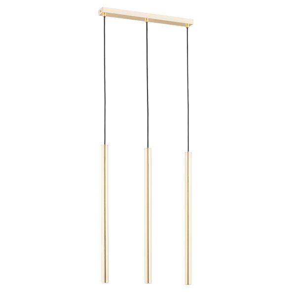 Hängeleuchte 3-flammig Gold 60 cm Modern für Esstisch