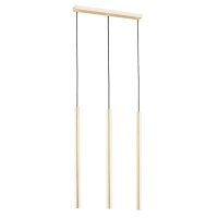 Hängeleuchte 3-flammig Gold 60 cm Modern für...