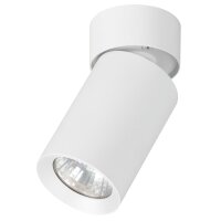 Deckenspot klein &Oslash; 6 cm Metall GU10 verstellbar Wei&szlig;