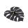 Wandleuchte 4-flammig Stahl Schwarz G9 B:49 cm