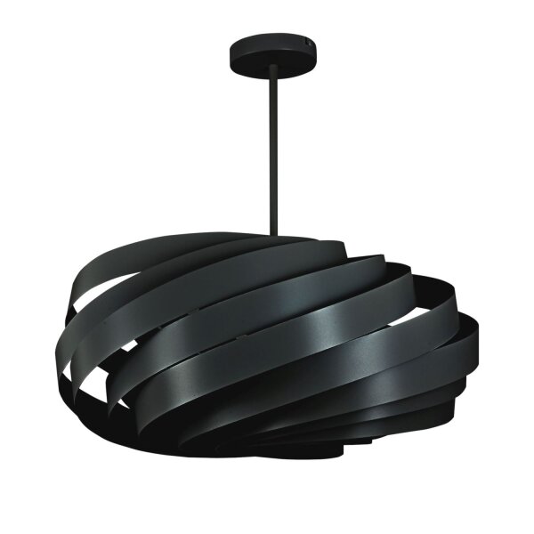 Deckenleuchte Metall Schwarz B:56 cm E27 4-flmg modern