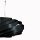 Pendelleuchte Metall elegant B:56 cm Schwarz E27 modern