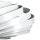 Deckenleuchte Weiß modern B:56 cm Metall E27 4-flammig