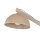 Stehleuchte Beige Holz Metall 80 cm E27 verstellbar
