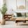 Tischleuchte Holz Metall Beige E27 52 cm flexibel