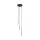 Pendelleuchte Elegant B:20 cm Schwarz G9 Stahl Gold