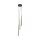 Hängelampe Stahl Zylinder Braun B:20 cm G9 3-flammig
