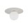 Deckenleuchte Modern B:25 cm Weiß G9 Glaskugel blendarm