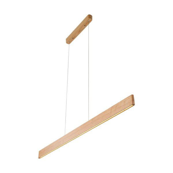 LED Pendelleuchte Holzbalken 150 cm 3000 K warmweiß