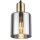 Pendelleuchte Gold Graphit Glas Elegant Ø12 cm E27