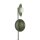 Stehleuchte Grün Metall Glas 160 cm G9 blendarm