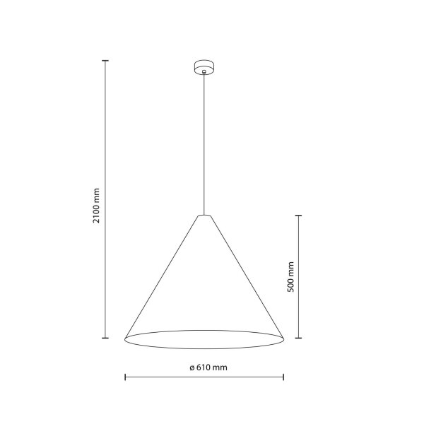 Pendelleuchte Holz Metall Schwarz E27 B:61 cm natürlich
