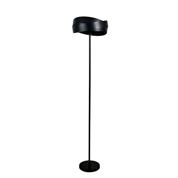Dekorative Stehleuchte Schwarz Metall 155 cm E27