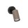 Deckenstrahler Braun Schwarz Metall B:15 cm GU10 Modern
