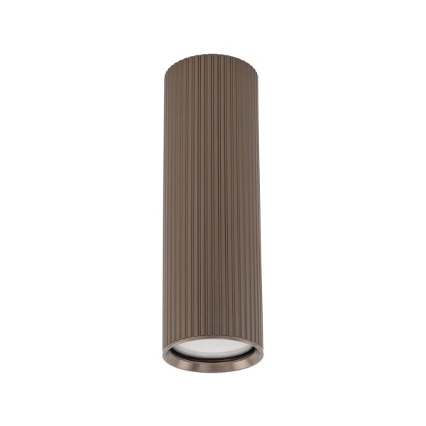 Aufbaustrahler Braun Metall B:5,5 cm GU10 Zeitlos
