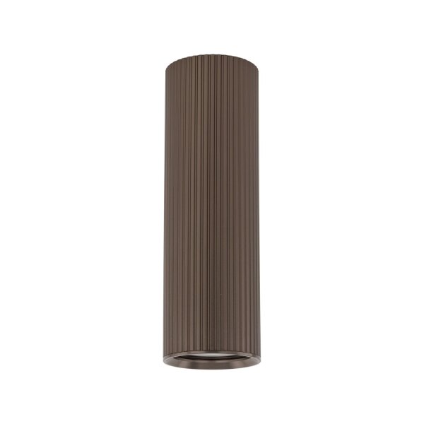 Aufbaustrahler Braun Metall B:5,5 cm GU10 Zeitlos