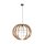 Pendelleuchte Holz Natur Frame E27 B:63 cm wohnlich