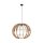 Pendelleuchte Holz Natur Frame E27 B:63 cm wohnlich