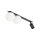 Deckenleuchte Metall Glas Schwarz L:62,5 cm GU10 G9