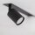 Deckenleuchte Metall Glas Schwarz L:62,5 cm GU10 G9