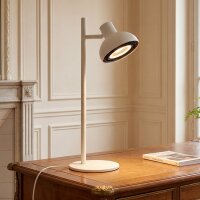 Schreibtischlampe Modern Weiß GU10 schwenkbar 46,7 cm
