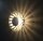 LED Deckenleuchte Silber 1100lm rund 26cm FLARE