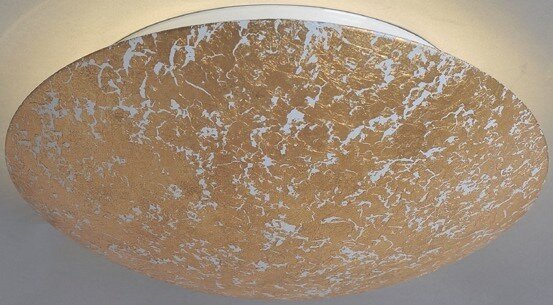 LED Deckenlampe Antik-Gold warmweiß Ø22cm