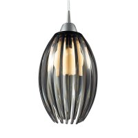 Schwarze Hängeleuchte Design Schirm Esstisch