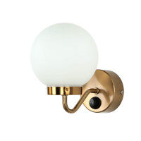 Lampe de salle de bain IP44 avec interrupteur en laiton...