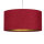 Suspension Tissu Ø40cm Rouge Or Rétro Table à manger