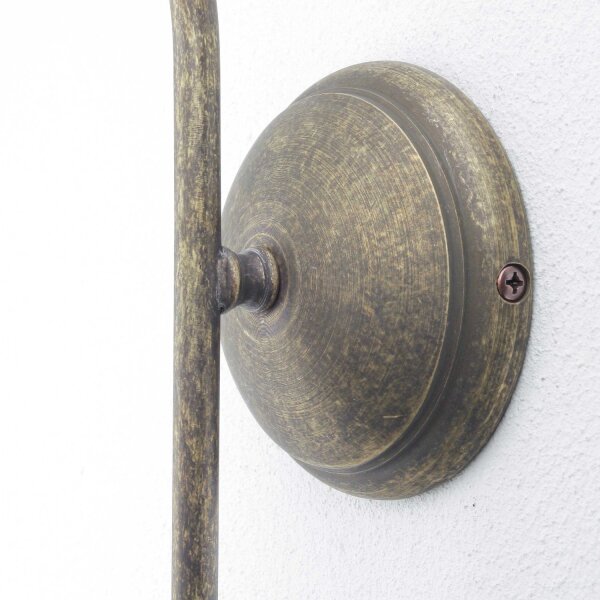 Klassische Wandleuchte Wandlampe E27 Fiordo