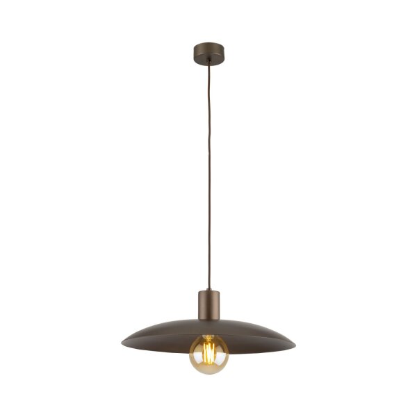Pendelleuchte Braun Metall B:41 cm E27 skandinavisch